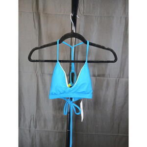 HURLEY JUNIORS TIE-BACK BRALETTE BIK BLUE BEAT M